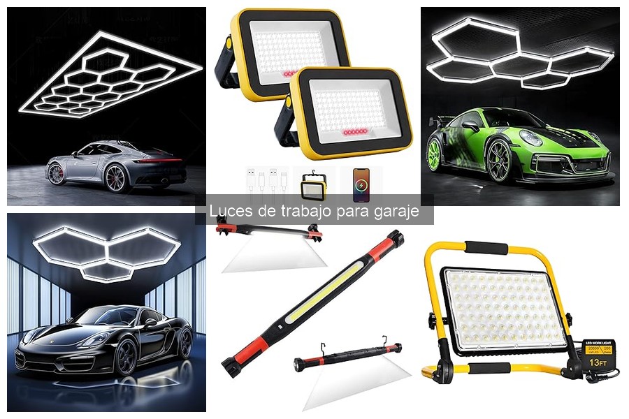 Guía de compra de luces de trabajo para garaje