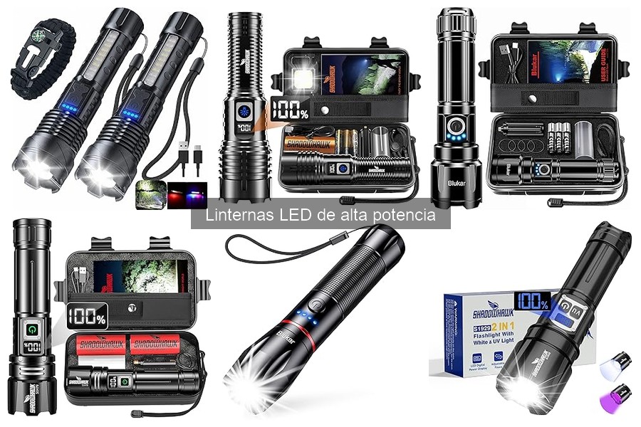 Guía de compra: Linternas LED de alta potencia para tu necesidad