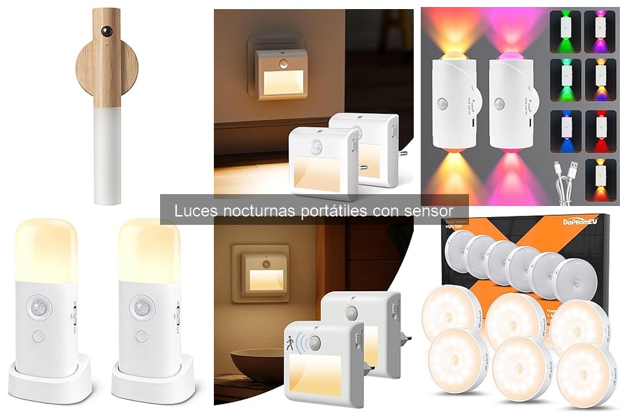 Guía de compra: luces nocturnas portátiles con sensor