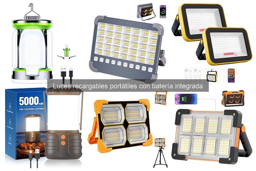 Guía de compra: Luces recargables portátiles esenciales