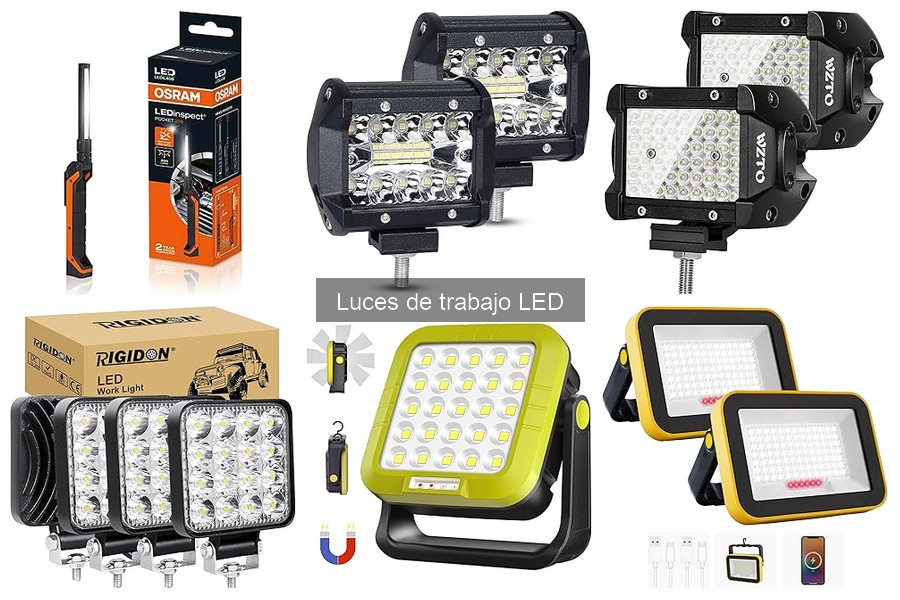 Guía de instalación de luces de trabajo LED paso a paso