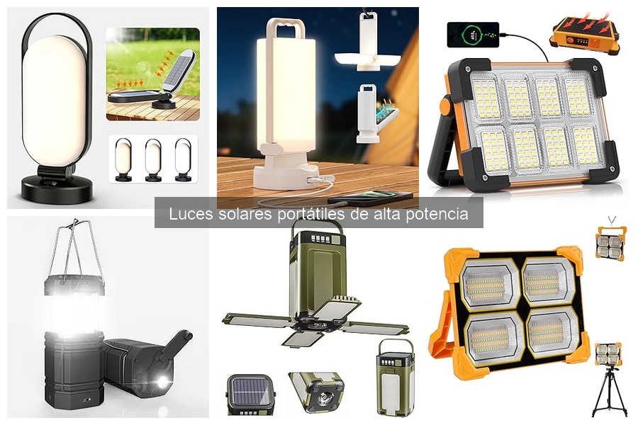 Guía de Instalación y Uso de Luces Solares Portátiles