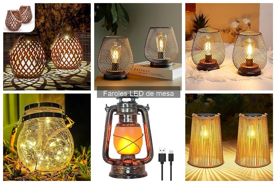 Guía de Mantenimiento para Faroles LED de Mesa