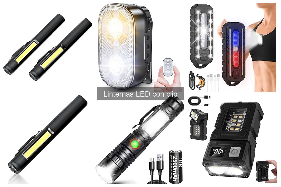 Guía de Mantenimiento para Linternas LED con Clip