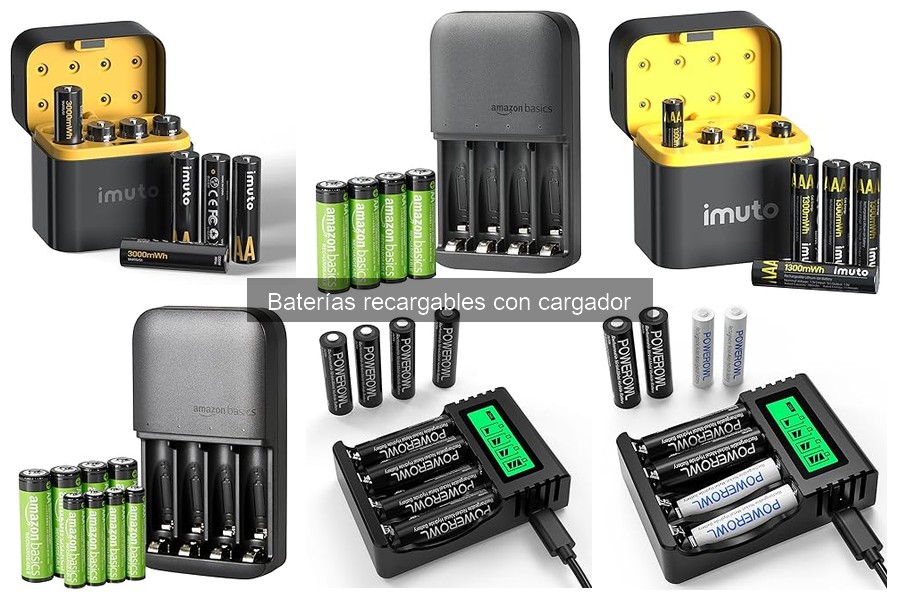 Guía para Cargar Correctamente Baterías Recargables