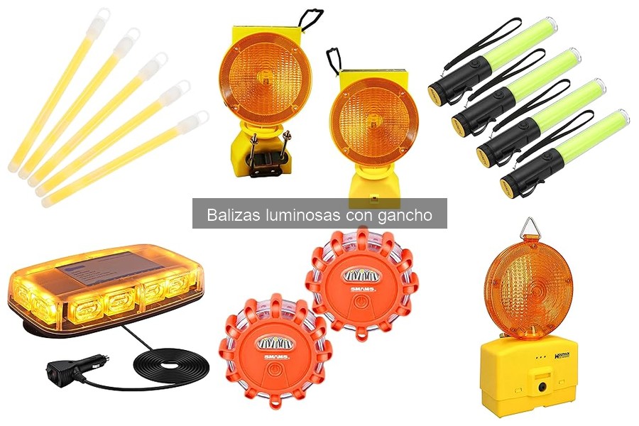 Guía para elegir balizas luminosas con gancho