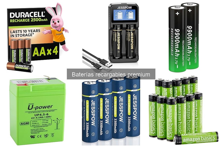 Guía para Elegir Baterías Recargables Premium Eficientes