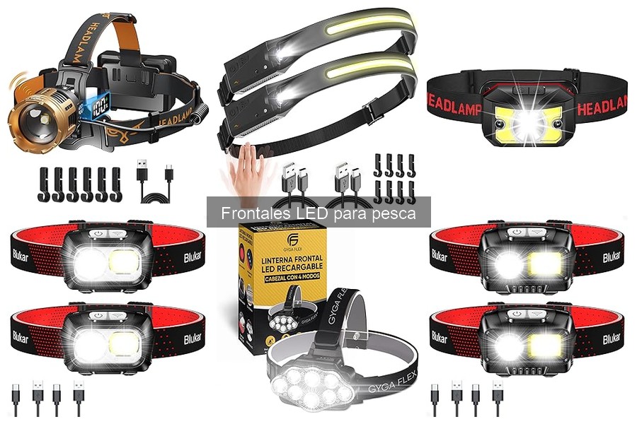 Guía para elegir la linterna frontal LED ideal para pesca