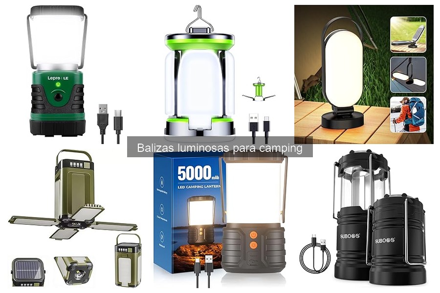 Guía para elegir la mejor baliza luminosa para camping
