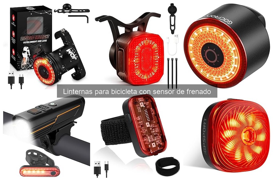 Guía para elegir la mejor linterna con sensor de frenado para bicicleta