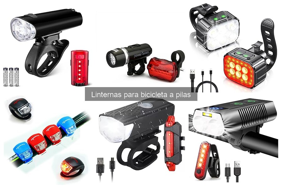 Guía para elegir la mejor linterna de bicicleta a pilas
