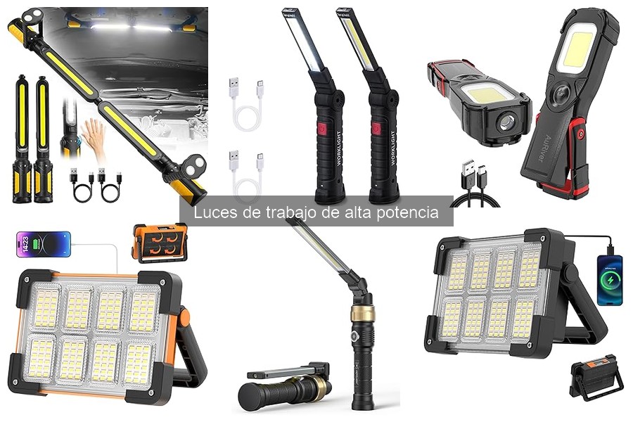 Guía para elegir la mejor luz de trabajo de alta potencia