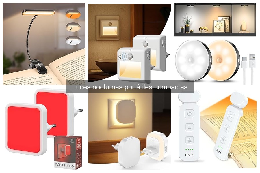 Guía para elegir la mejor luz nocturna portátil compacta