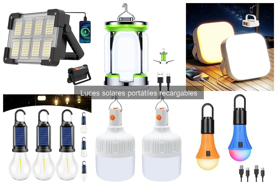 Guía para elegir la mejor luz solar portátil recargable
