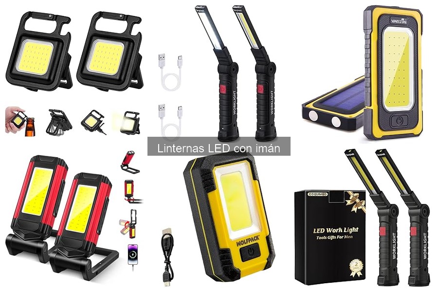 Guía para elegir linternas LED con imán eficaces
