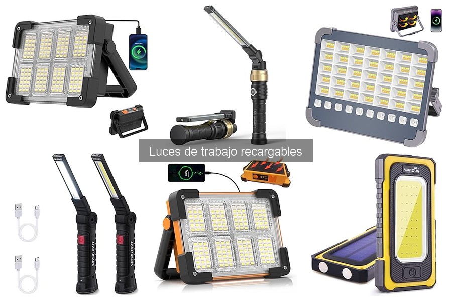 Guía para Elegir Luces de Trabajo Recargables