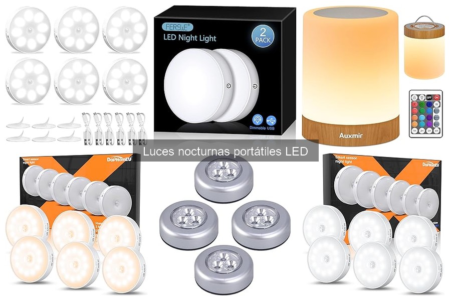 Guía para elegir luces nocturnas portátiles LED