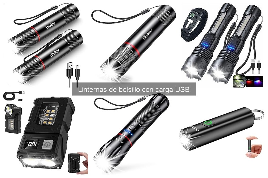 Guía para elegir tu linterna de bolsillo con carga USB