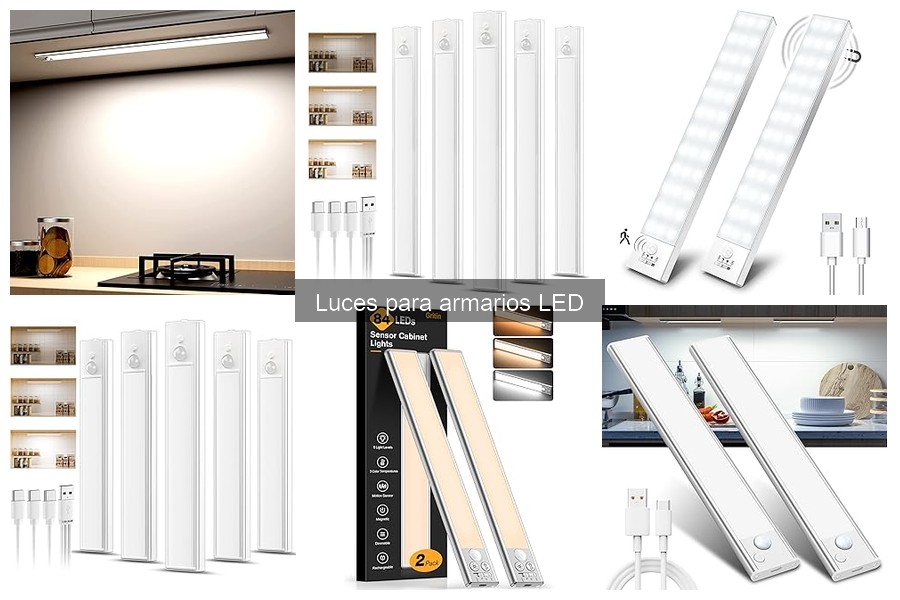 Instala luces LED en armarios: guía paso a paso