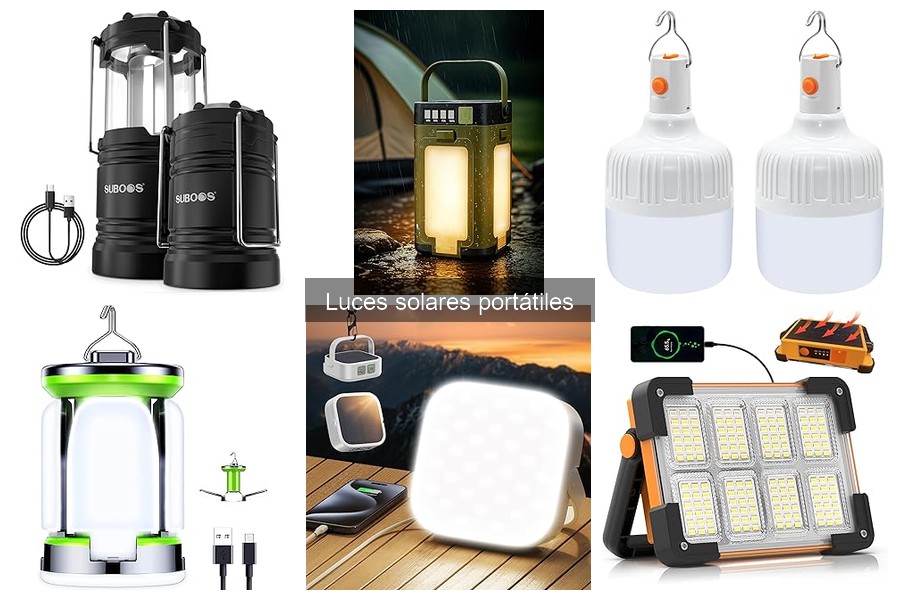Instalación de luces solares portátiles: consejos prácticos