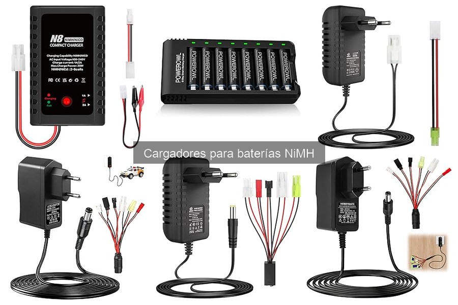 Instrucciones para Usar un Cargador de Baterías NiMH