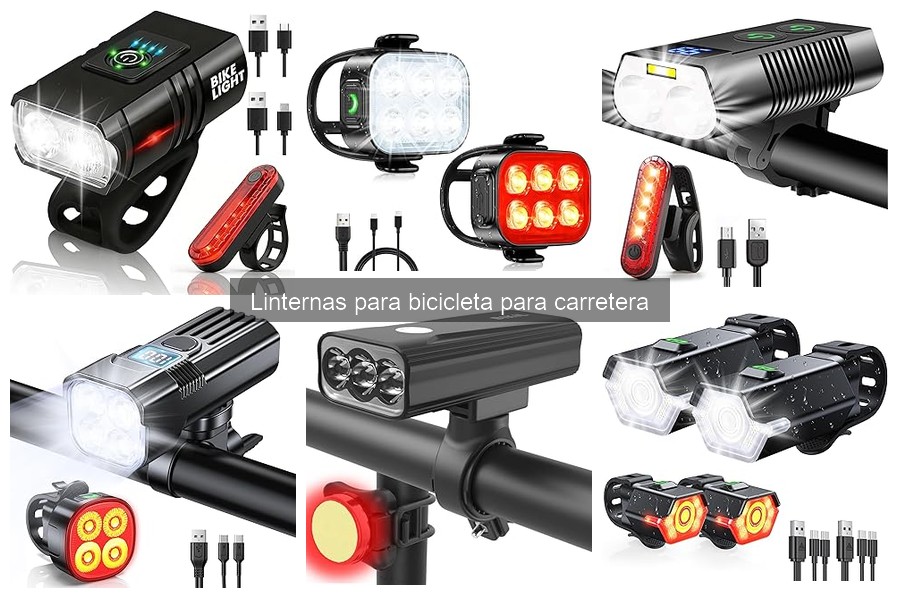 Las Mejores Linternas para Bicicleta en Carretera