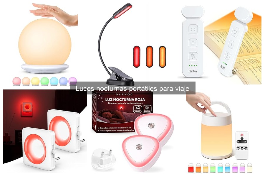 Las mejores luces nocturnas portátiles para niños