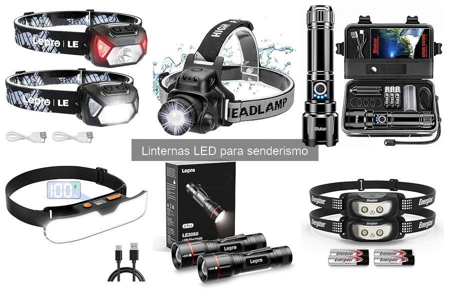 Linternas LED para Senderismo: Criterios de Resistencia al Agua