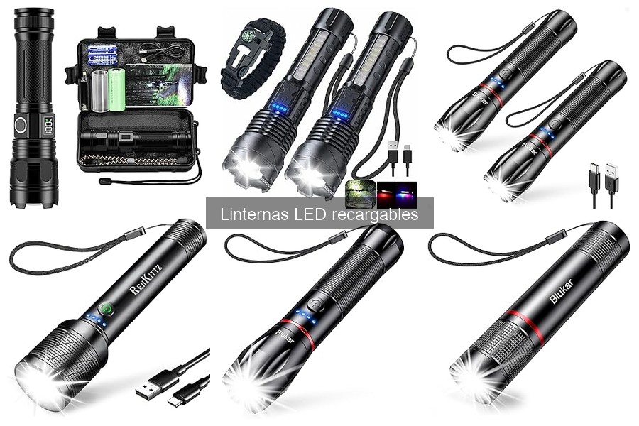 Linternas LED Recargables Recomendadas para Emergencias
