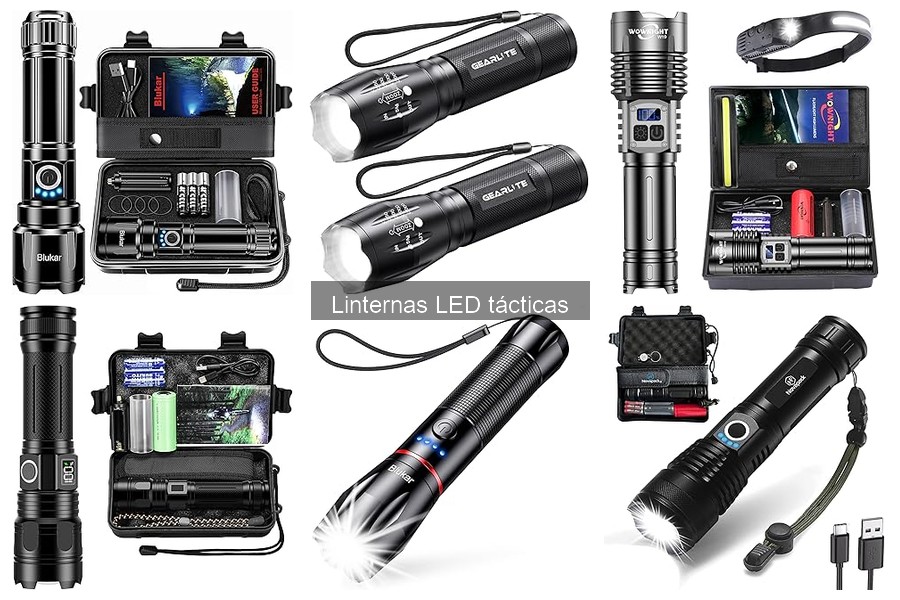 Linternas LED Tácticas vs. Tradicionales: Diferencias Clave