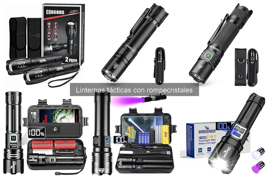 Linternas Tácticas con Rompecristales: ¿Qué Son y Cómo Funcionan?