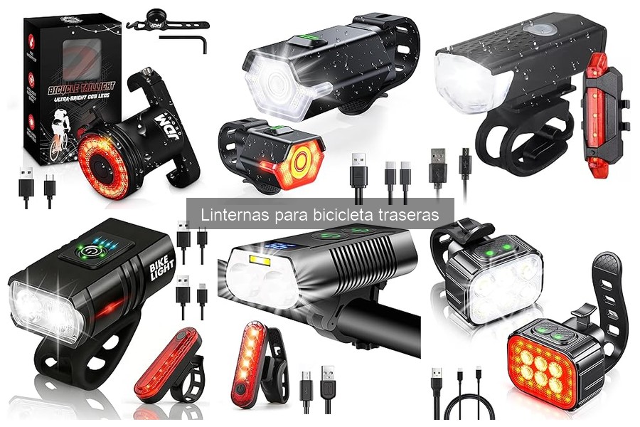 Linternas Traseras para Bicicleta: Comparativa de Brillo y Durabilidad