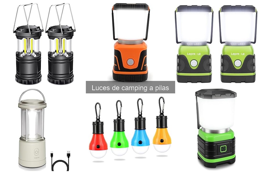 Luces de Camping a Pilas Asequibles: Mejores Opciones 2023