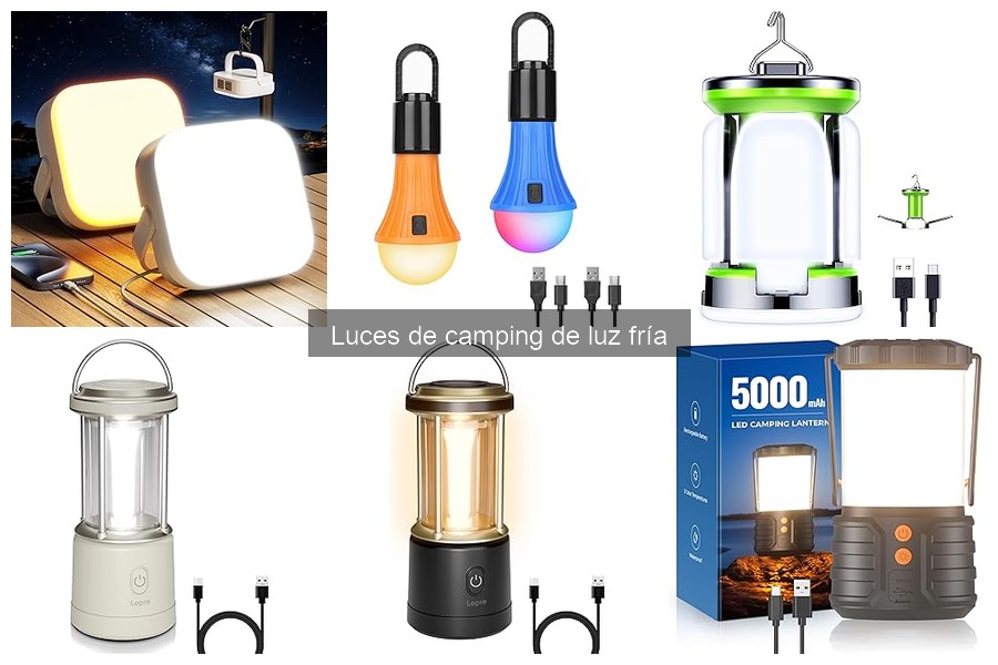 Luces de Camping de Luz Fría: Características y Beneficios