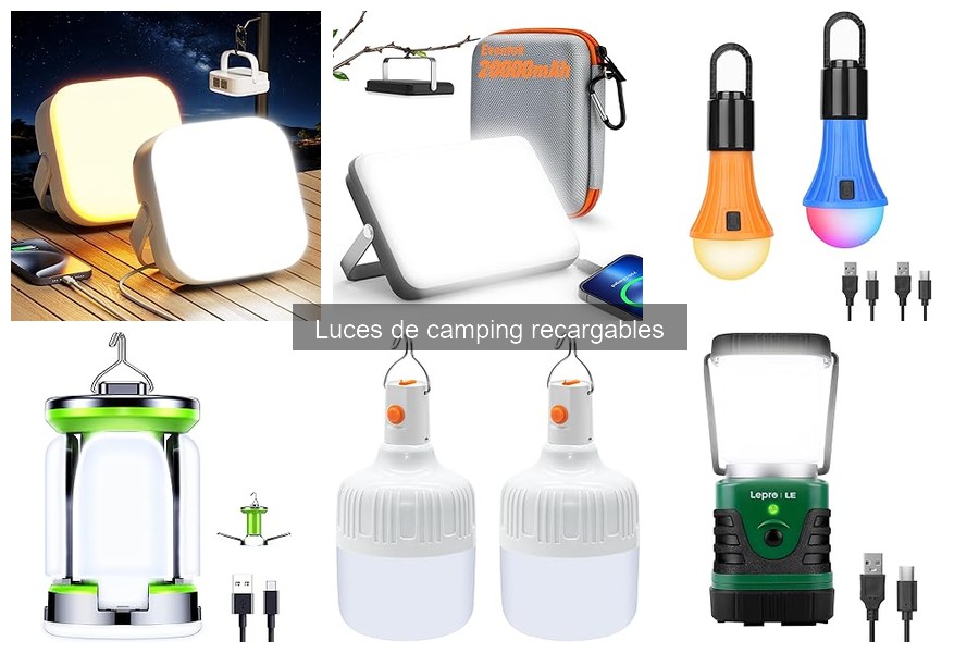 Luces de camping recargables vs. luces de gas: ¿Cuál elegir?