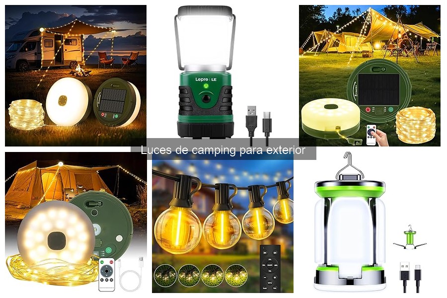Luces de camping resistentes al agua: ¿realmente las necesitas?