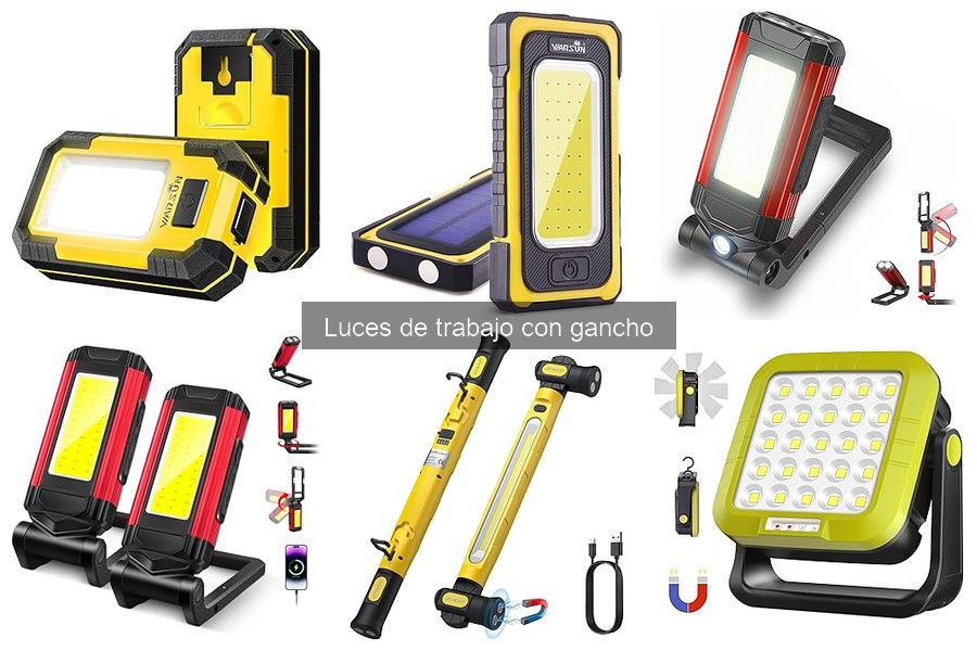 Luces de Trabajo con Gancho: ¿Qué Son y Características?