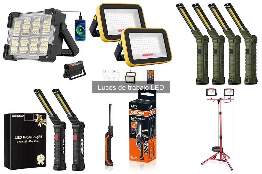 Luces de trabajo LED: Portátiles vs. Fijas, ¿cuál elegir?