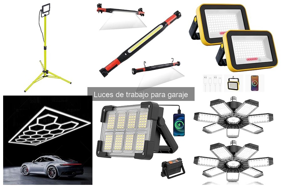 Luces de Trabajo para Garaje: ¿Qué Son y Características?