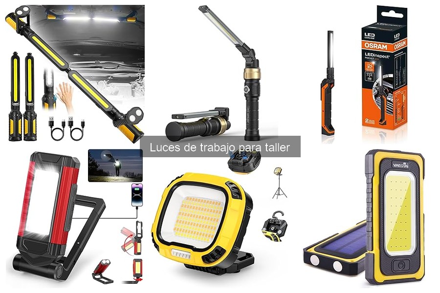 Luces de trabajo recargables vs con cable: ¿Cuál elegir?