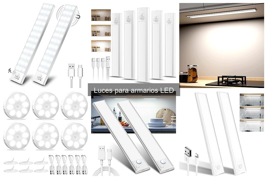 Luces LED para armarios con sensor de movimiento: ¿valen la pena?