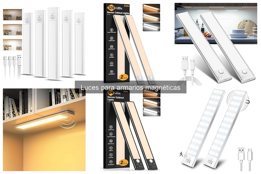 Luces magnéticas para armarios: ¿dónde comprarlas baratas?