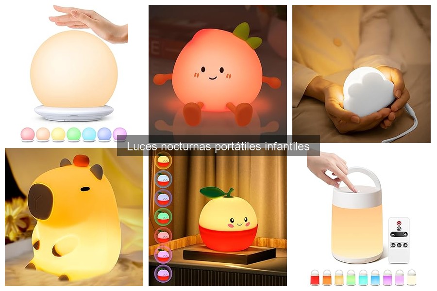 Luces Nocturnas Portátiles Infantiles: ¿Qué Son y Sus Beneficios?