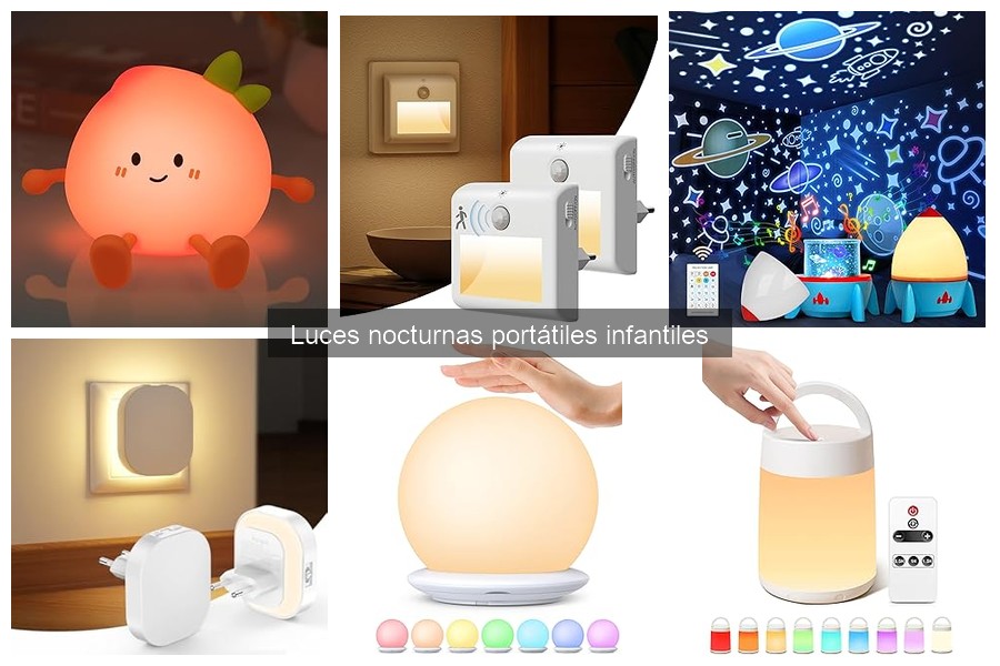 Luces Nocturnas Portátiles para Niños: ¿Son Seguras?
