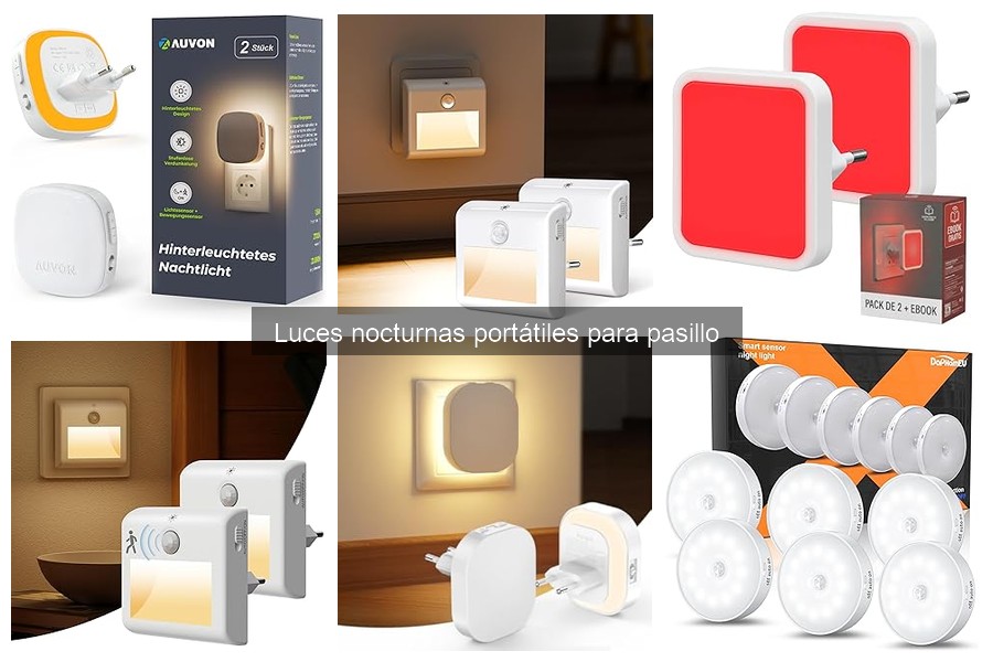 Luces Nocturnas Portátiles para Pasillo: ¿Qué Son y Cómo Usarlas?
