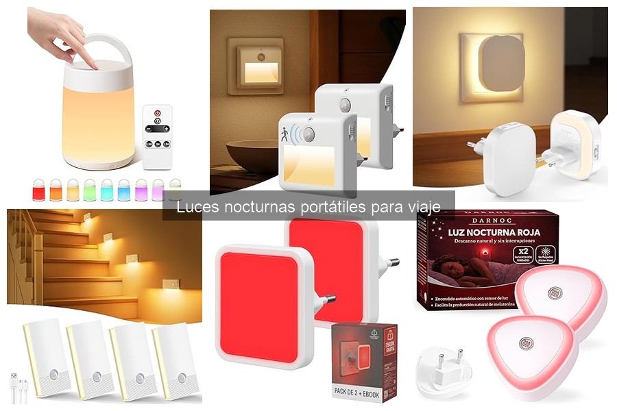 Luces Nocturnas Portátiles para Viajar: ¿Qué Son y Cómo Funcionan?