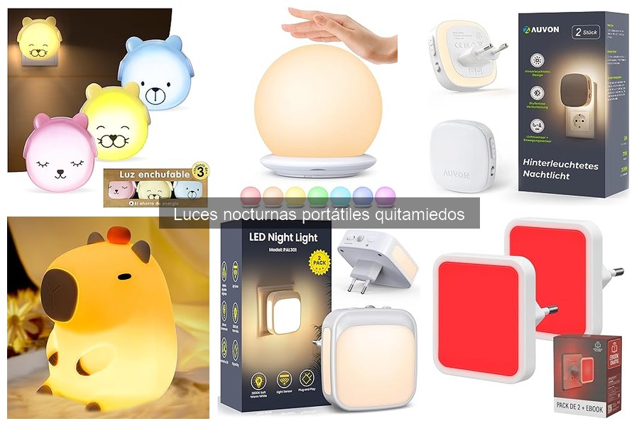 Luces Nocturnas Portátiles Quitamiedos: ¿Qué Son y Cómo Funcionan?