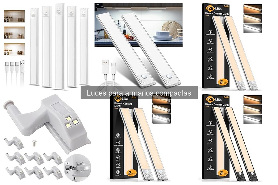 Luces para Armarios Compactas: ¿Qué Son y Cómo Usarlas?