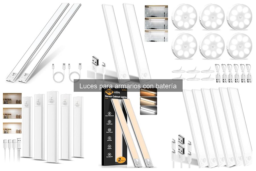 Luces para Armarios con Batería: ¿Son Sostenibles?