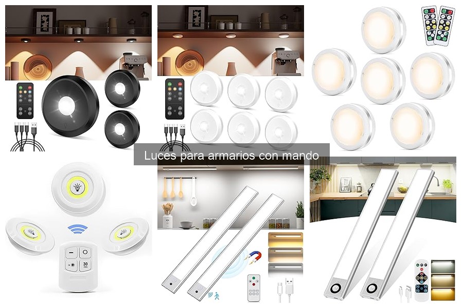 Luces para Armarios con Mando: Beneficios y Características